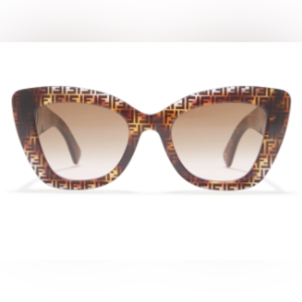 Authentic Fendi Cat Eye 52mm Sunglasses